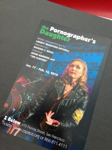 Pornographer's Daughter Promo Card