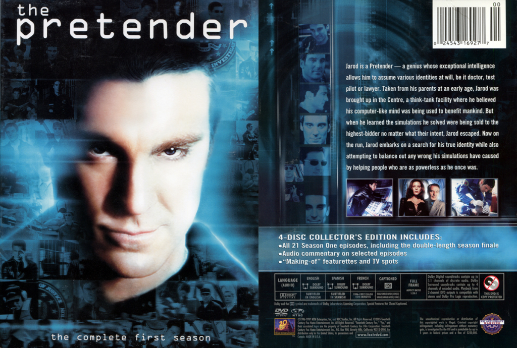 Pretender DVD Cover Season 1