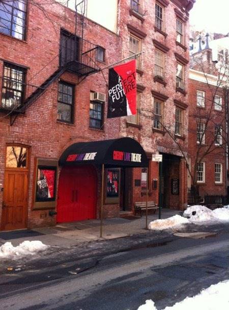 Cherry Lane Theatre with A Perfect Future Marquee