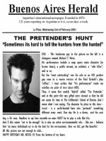 The Pretender's Hunt scanned article